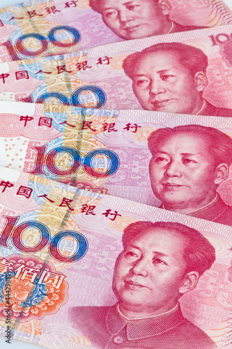 China Geld Yuan. Chinesische Währung