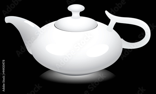 Ceramic teapot