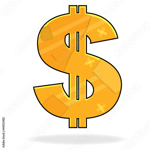 Patched Dollar Sign