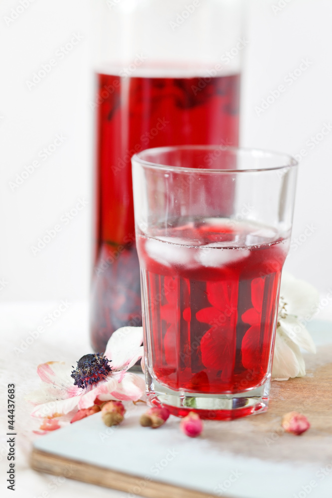 summer hibiscus tea summer hibiscus tea