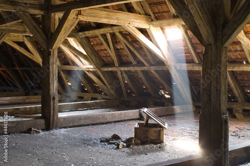 old attic photo