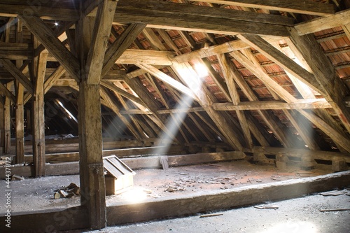 old attic photo