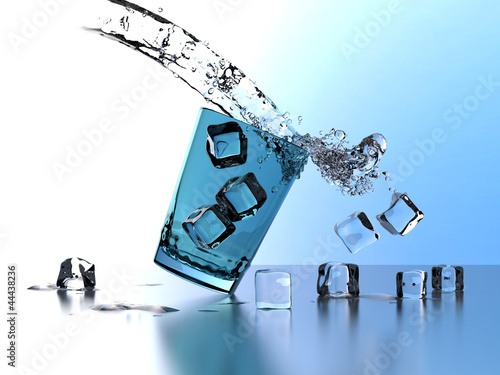 water drink crash