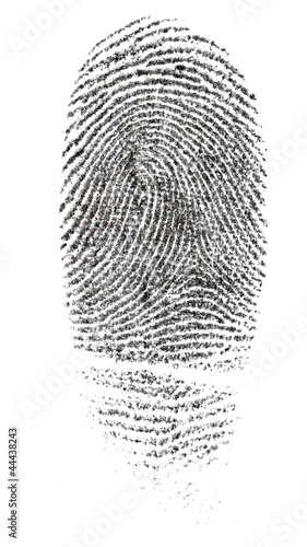 Black fingerprint