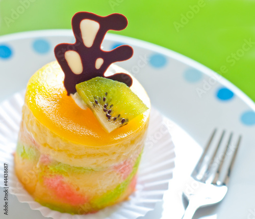 delicious fruit cake