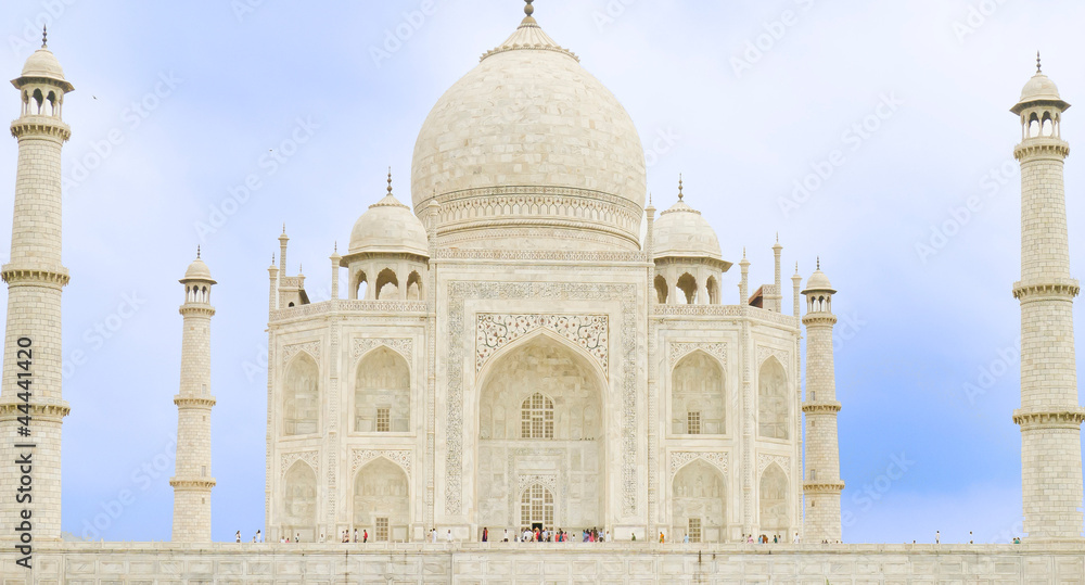 Taj Mahal, Agra(India), una de las 7 maravillas del mundo.