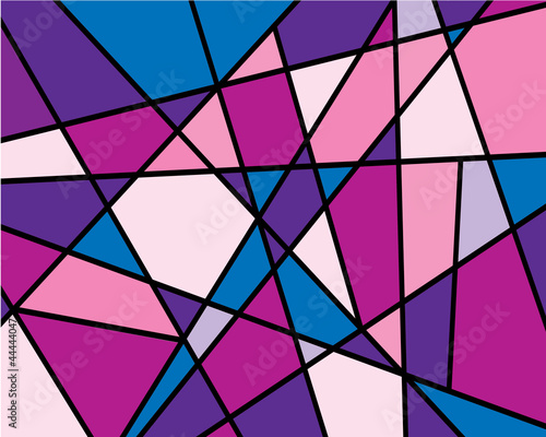 Stained glass in somewhere.