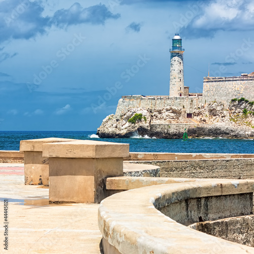 Photography The castle of El Morro in Havana
