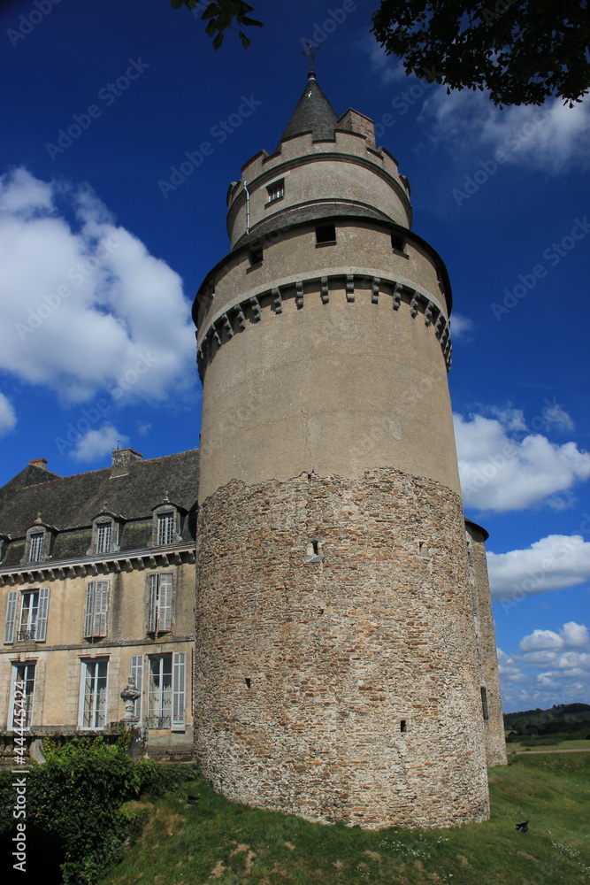 Château de Coussac Bonneval (Haute-Vienne)