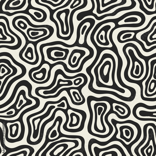 Seamless abstract animal pattern. Vector illustration