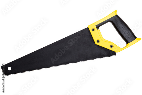 Handsaw isolated on white background photo