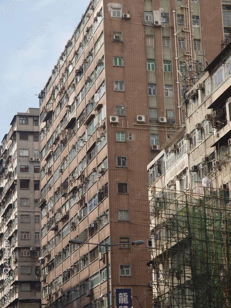 Fototapeta premium Hochhäuser in Hong Kong