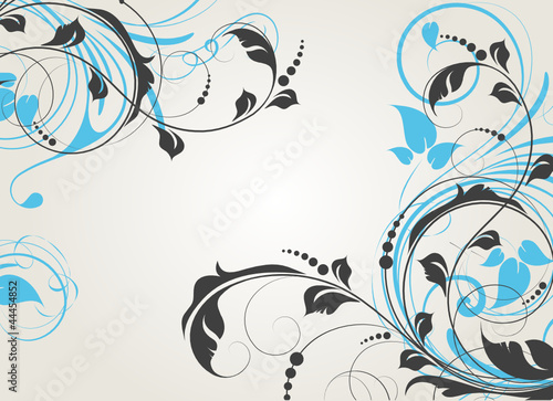 Abstract floral background