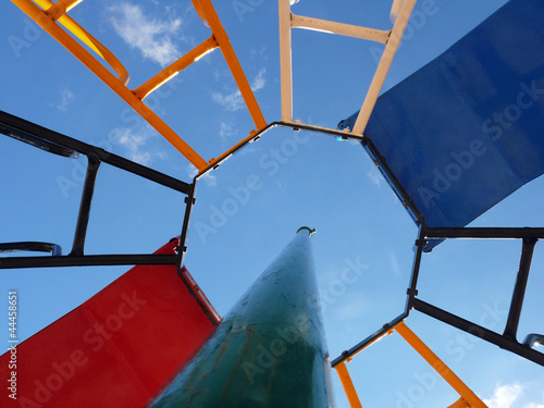 Cuadro en lienzo parque infantil