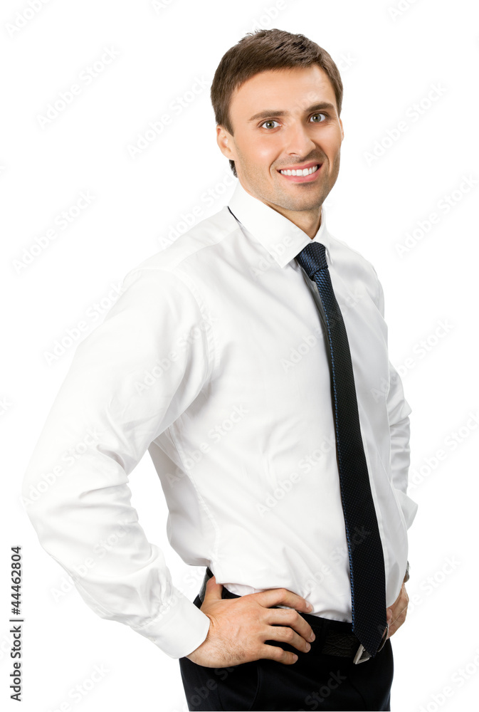 Businessman, isolated on white