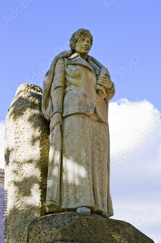 Rosalia de Castro statue photo