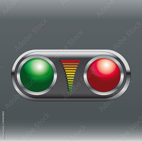 Kontrolleuchte Pegel