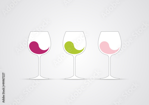 Verres de vin