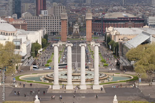 Photography Blick vom Montjuic, Barcelona, Spanien