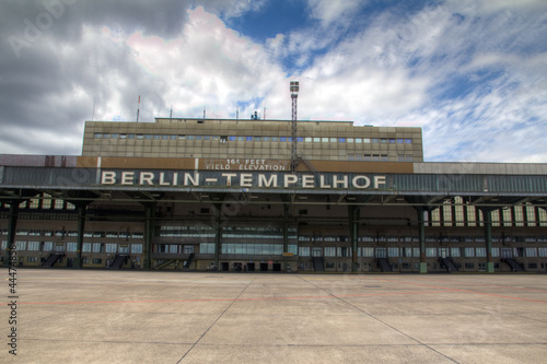Canvas Print HDR - Tempelhof