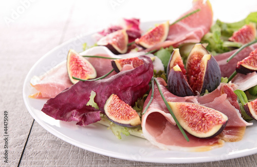prosciutto ham and fig