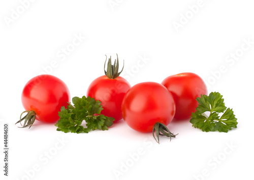 Small cherry tomato and parsley spice