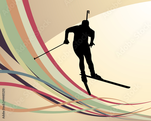 biathlon athlete