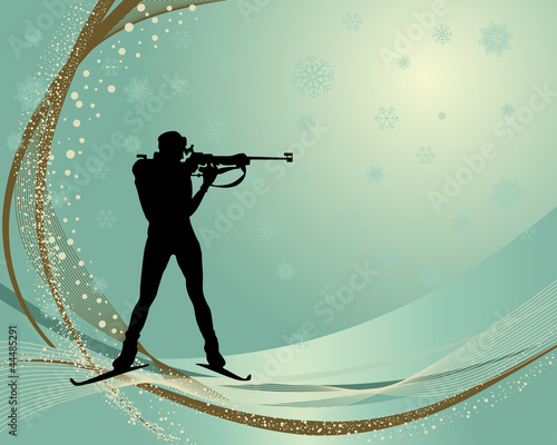 biathlon athlete