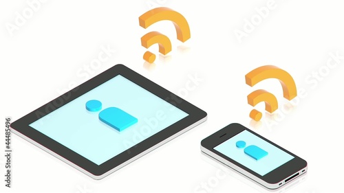 Wallpaper Mural connection between gadgets Torontodigital.ca