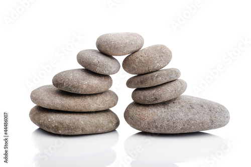 spa stones pyramid  zen concept