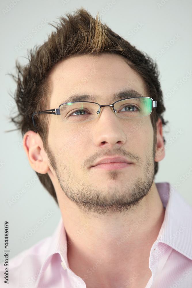 Obraz premium intelligent young man