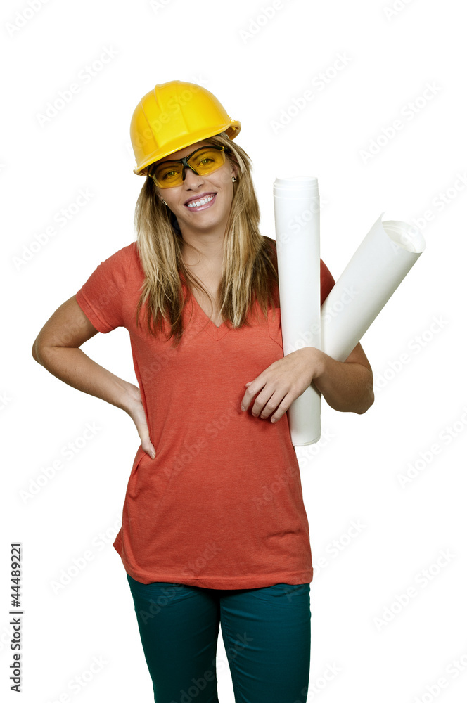 Female Construction Worker