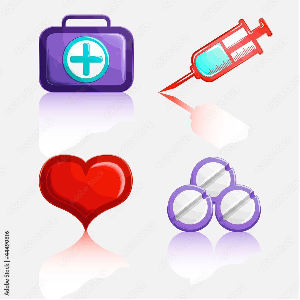 Fototapeta premium Medical signs