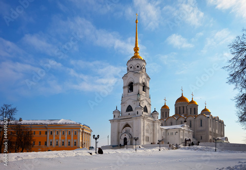 Assumption cathedral  at Vladimir in winter photo