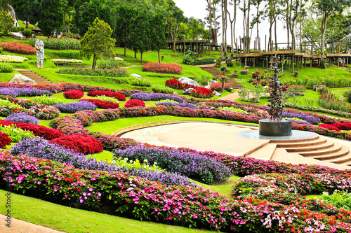 Mae Fah Luang Garden,locate on Doi Tung,Thailand photo