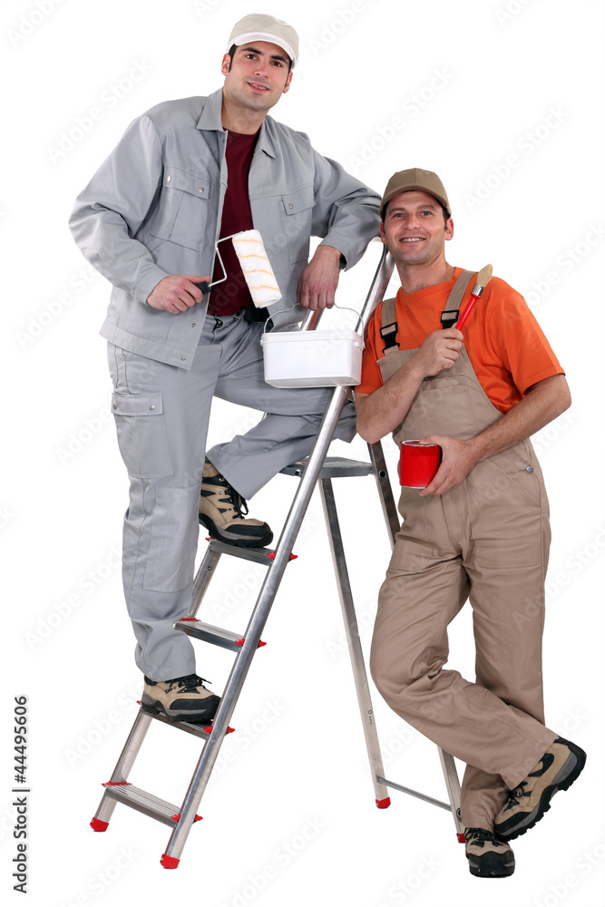 Decorating duo Decorating duo