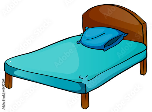 bed and pillow