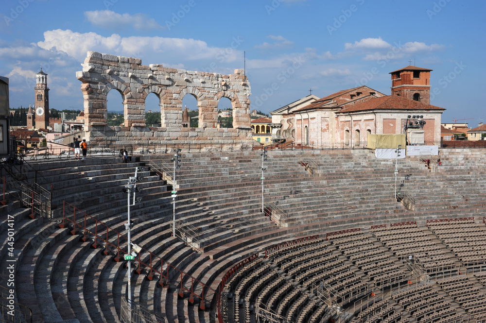 Arena romana di Verona, Italia
