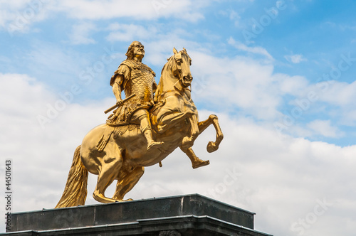 Dresden - Der goldene Reiter -quer