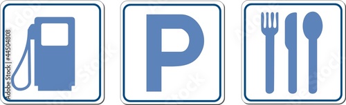 panneaux services commerce