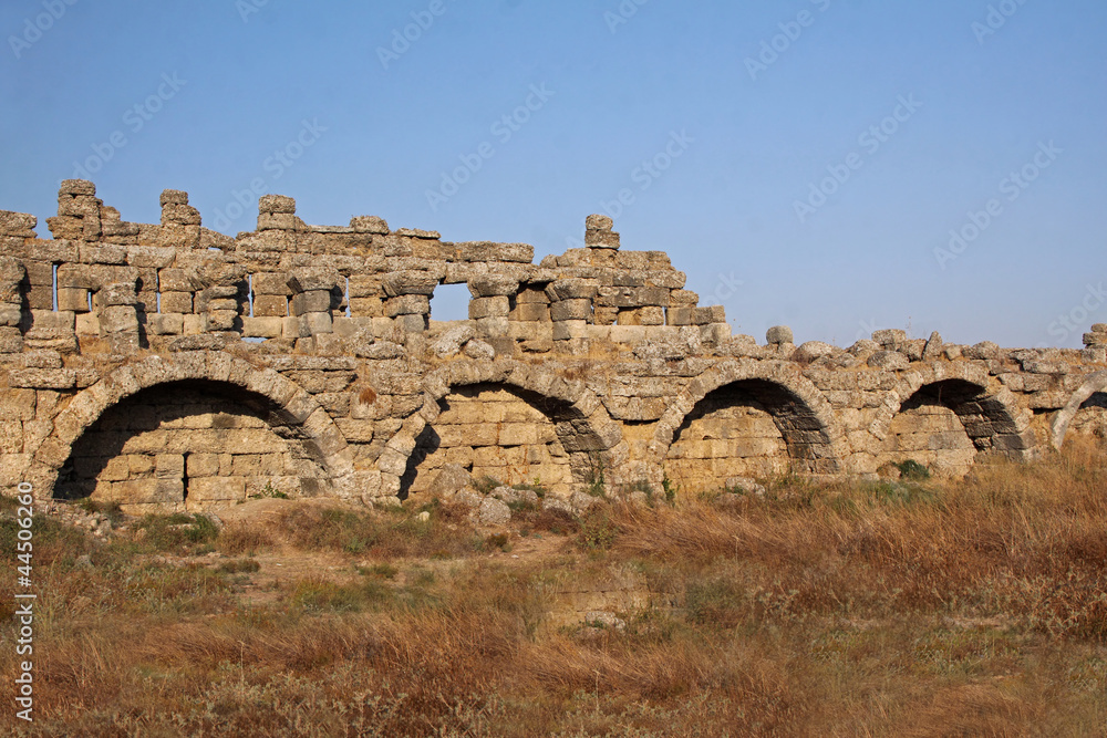 Ruins of old city Side