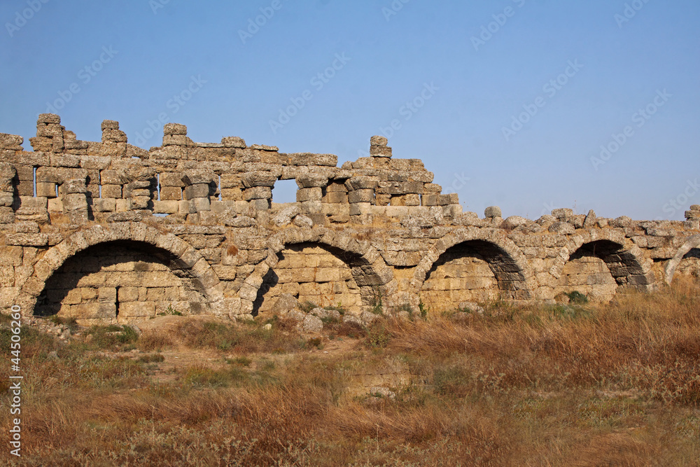 Ruins of old city Side Ruins of old city Side