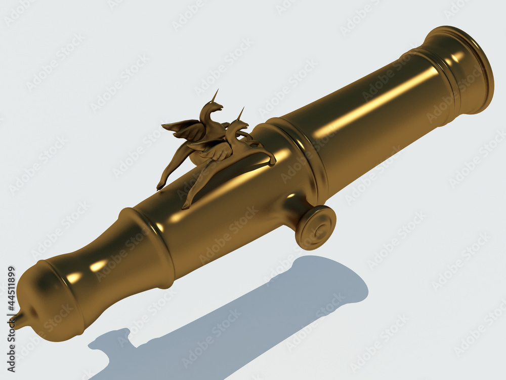 Obraz premium Cannon unicorn