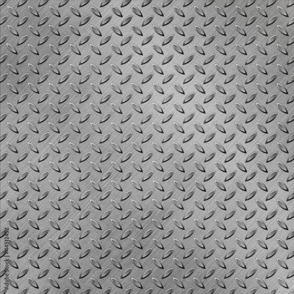 A Metal Background with Tread Plate Pattern A Metal Background with Tread Plate Pattern
