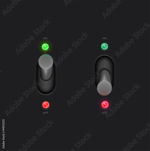 on-off buttons