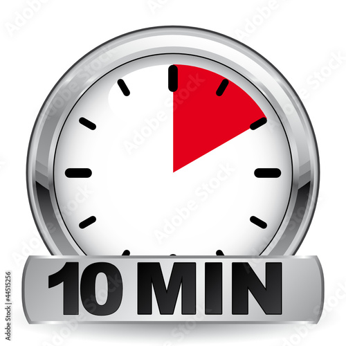 10 MINUTES ICON