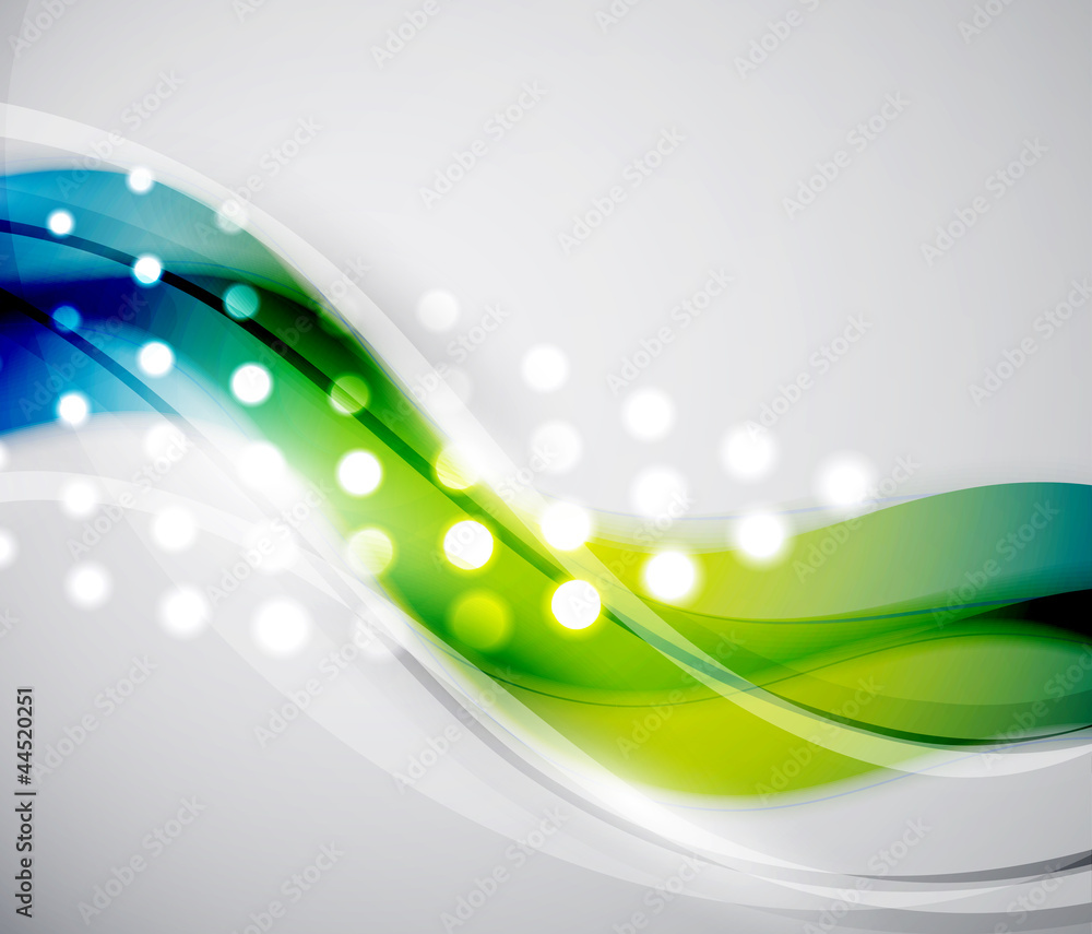 Smooth wave vector abstract background Smooth wave vector abstract background