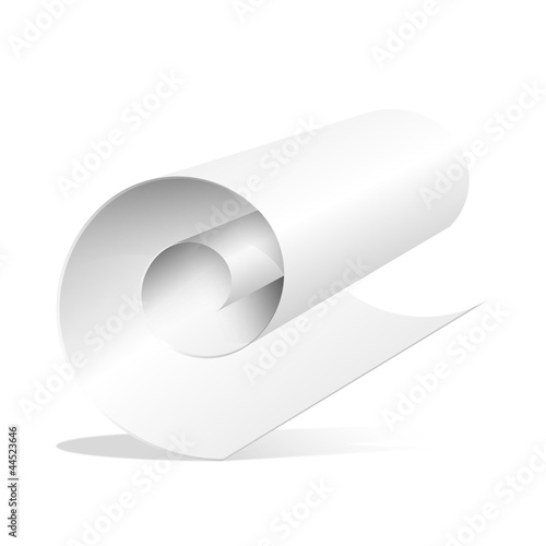 vecteur, feuille pliée