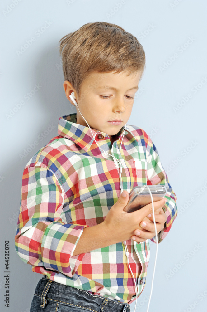 Cooler Junge mit Ipod Cooler Junge mit Ipod