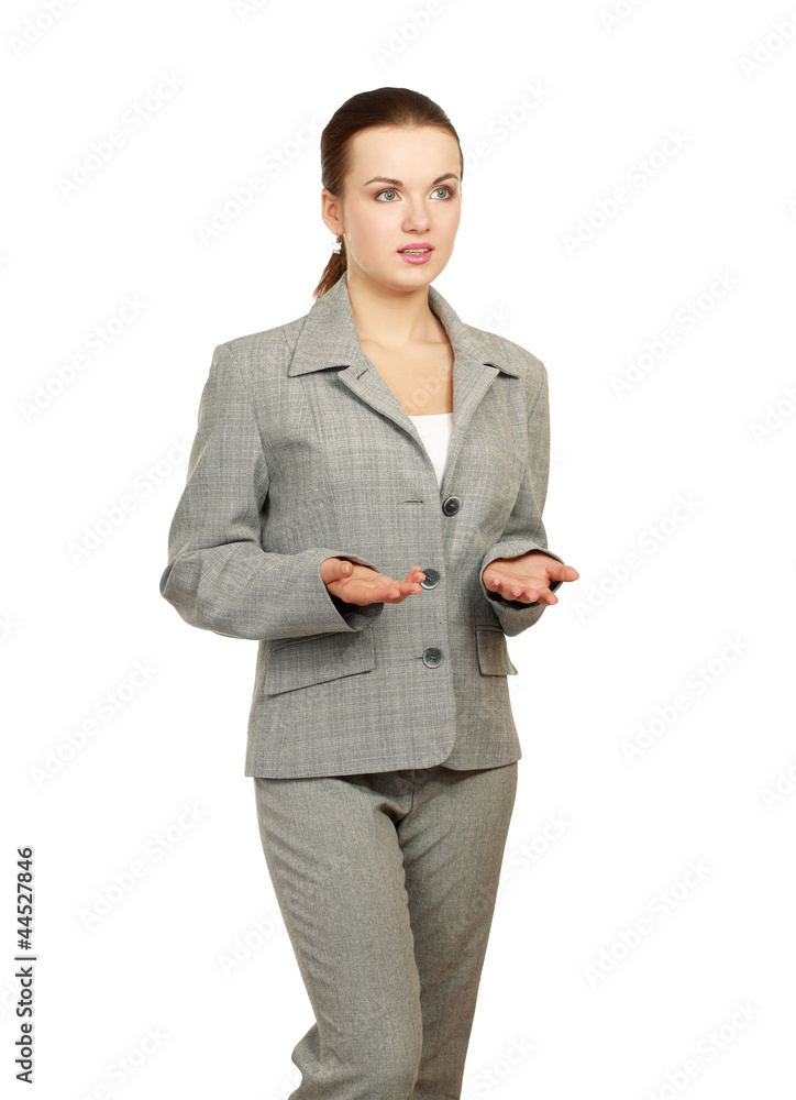 Portrait of a confident young woman standing Portrait of a confident young woman standing